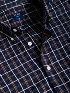 BLUE REGULAR FIT MR SHIRT. BLUE