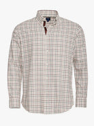 REGULAR FIT MR. BROWN FLANNEL SHIRT. BLUE
