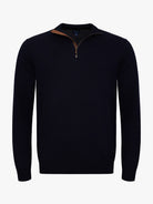 JERSEY FINO AZUL MANGA LARGA REGULAR FIT MR. AZUL