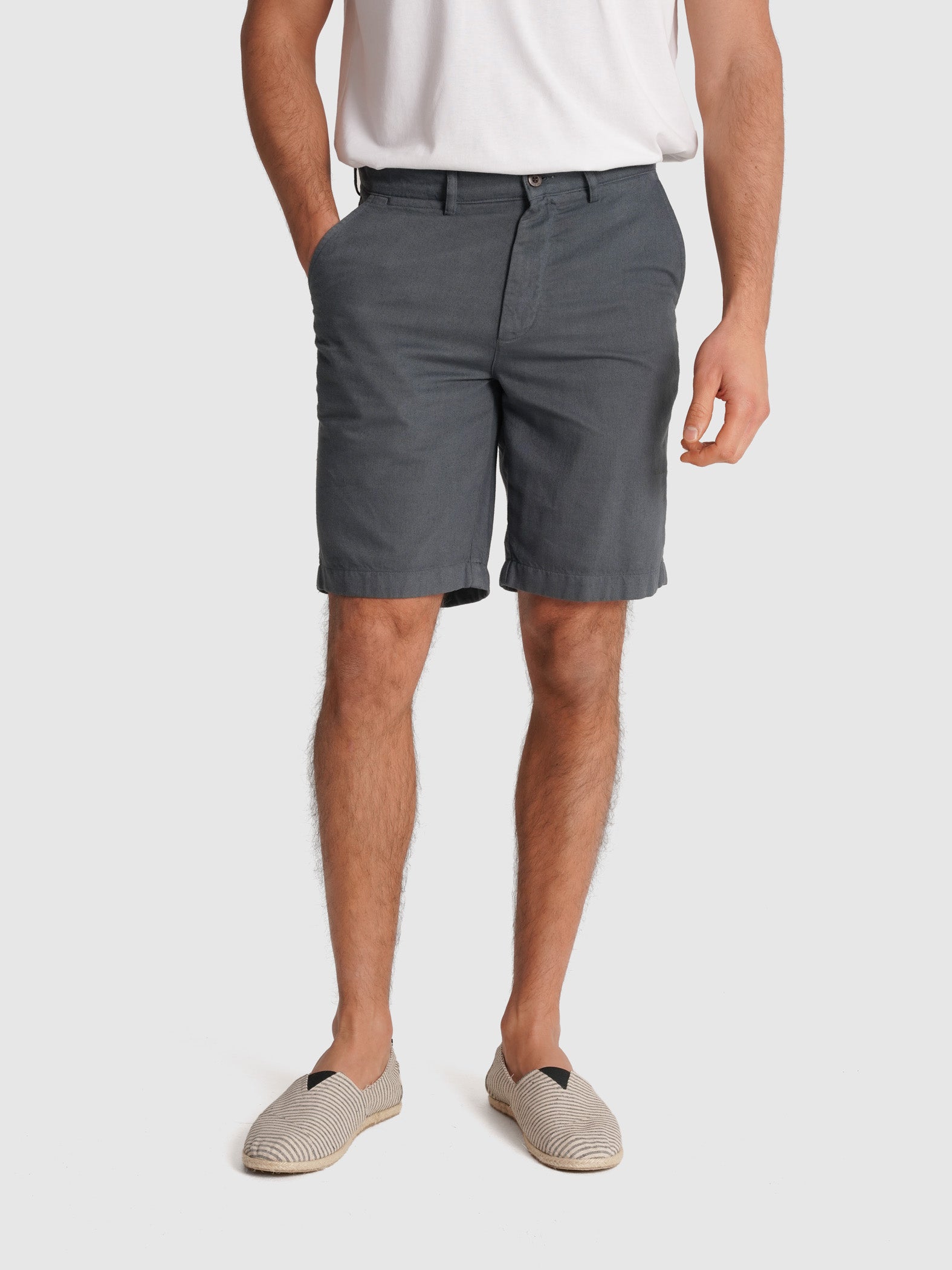 REGULAR FIT BLUE BERMUDA MR. BLUE