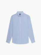 CAMISA AZUL MANGA COMPRIDA REGULAR FIT MR. BLUE