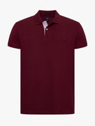 POLO ROJO MANGA CORTA REGULAR FIT MR. AZUL