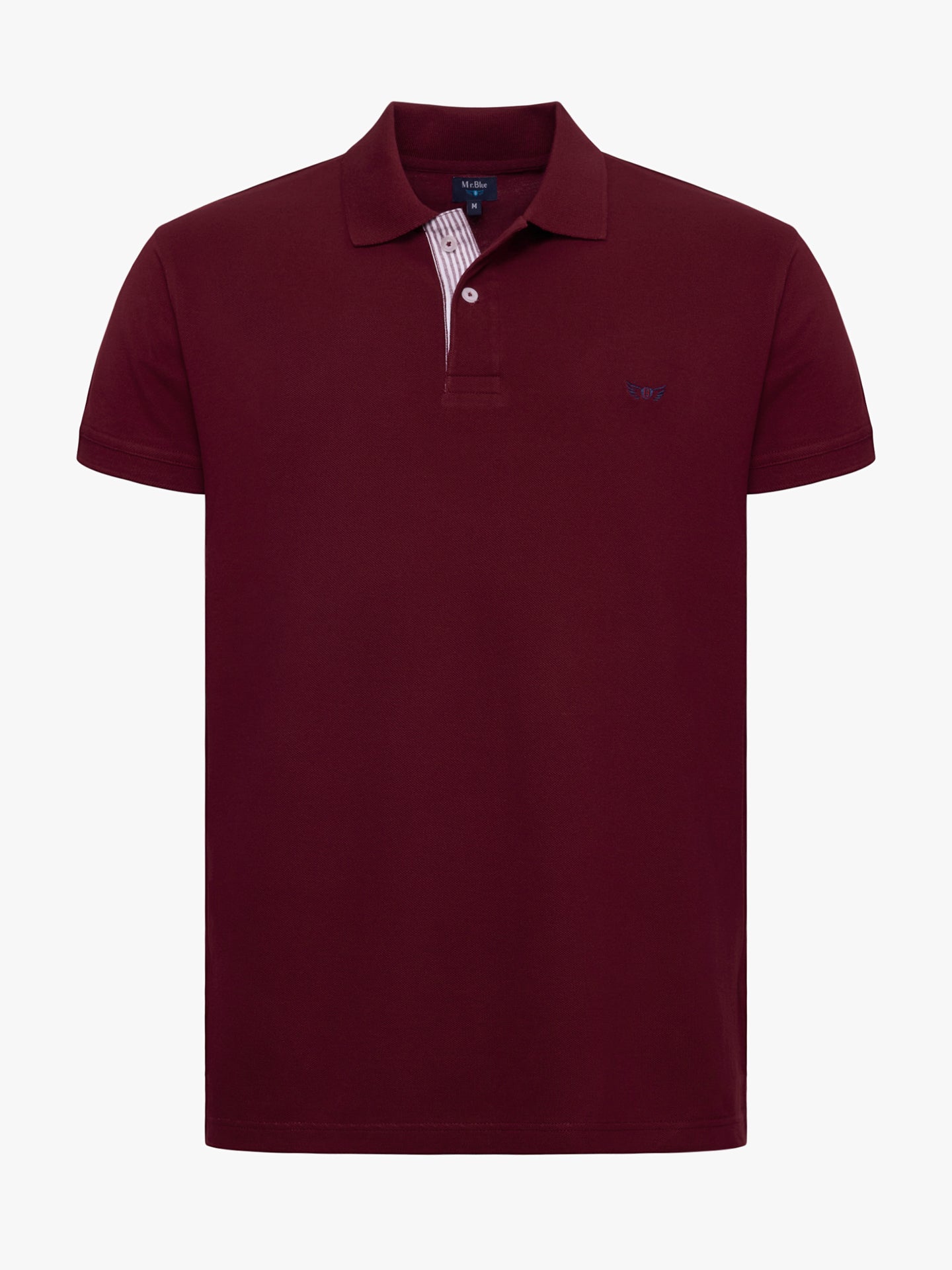 POLO ROJO MANGA CORTA REGULAR FIT MR. AZUL