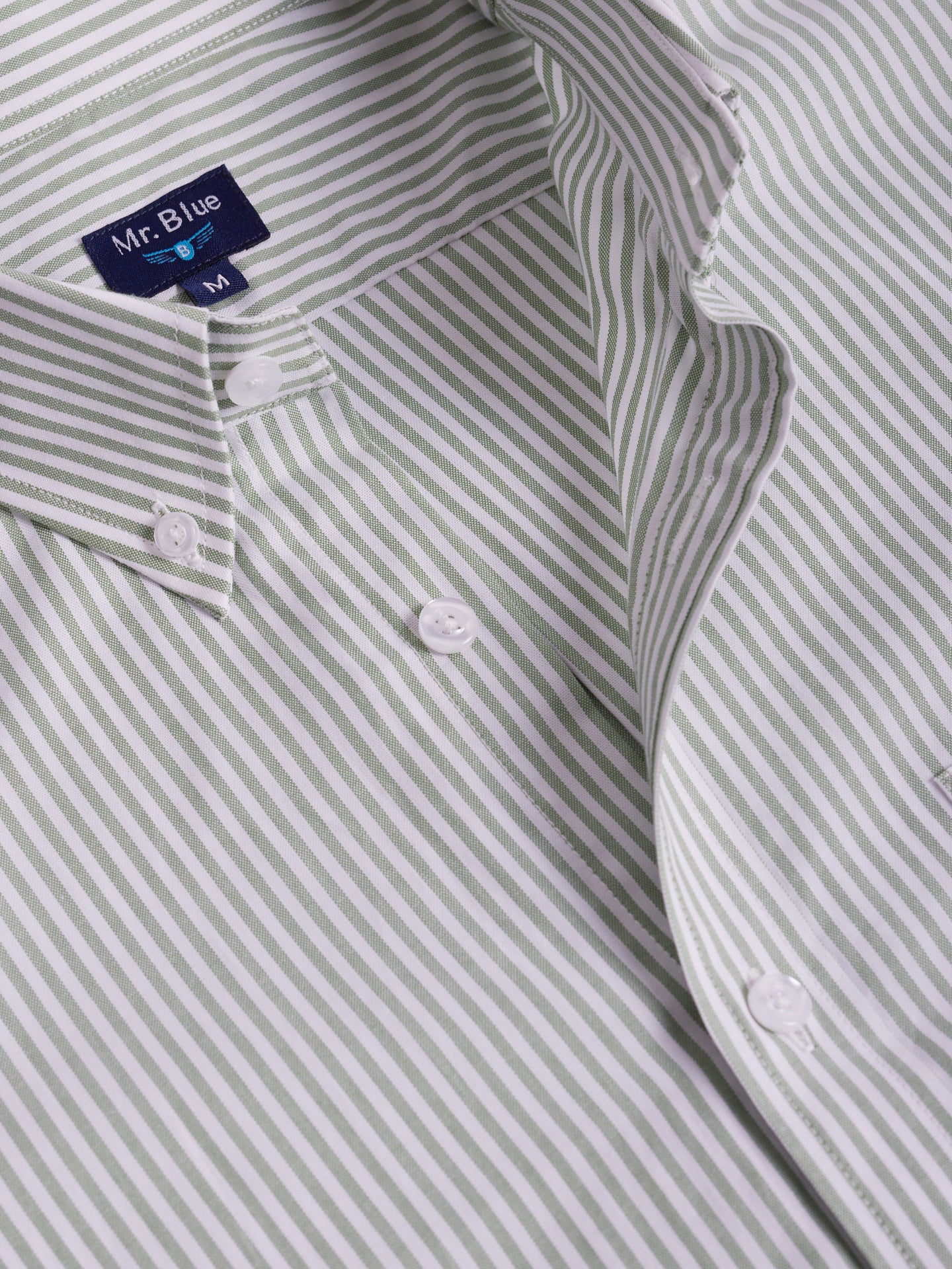 CAMISA MR VERDE REGULAR FIT. AZUL