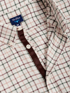REGULAR FIT MR. BROWN FLANNEL SHIRT. BLUE