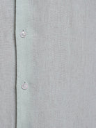 GREEN LINEN SHIRT LONG SLEEVE TAILORED FIT MARK BELLUCCI