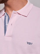 PINK SHORT SLEEVE POLO REGULAR FIT MR. BLUE