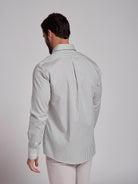 CAMISA ALGODÓN VERDE MANGA LARGA REGULAR FIT MR. AZUL