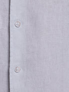 CAMISA LINO AZUL MANGA LARGA SASTRERÍA MARK BELLUCCI