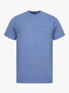 CAMISETA ALGODÓN AZUL MANGA CORTA REGULAR FIT MR. AZUL