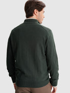 JERSEY FINO VERDE REGULAR FIT MR. AZUL