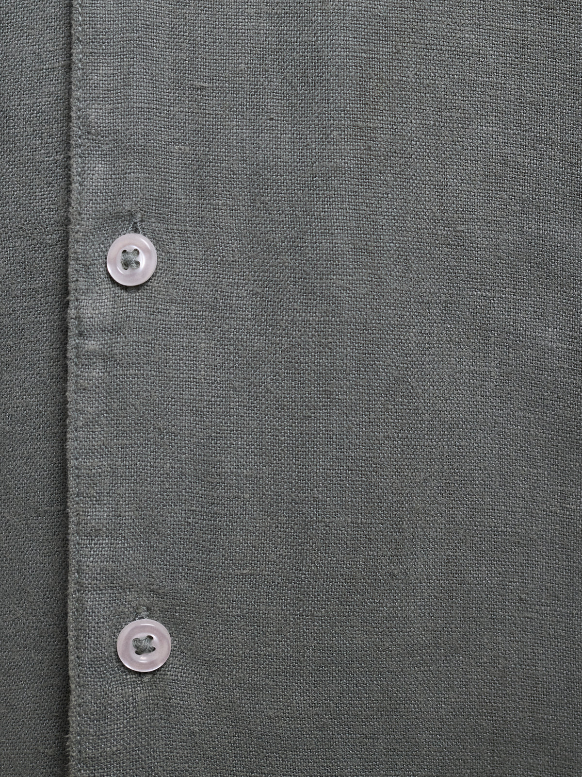 GREEN LINEN SHIRT SHORT SLEEVE REGULAR FIT MARK BELLUCCI