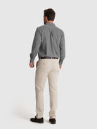 Camisa Algodão Verde Manga Comprida Regular Fit Mr. Blue