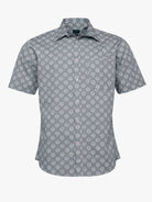 Regular Fit Green Poplin Shirt Mr. Blue