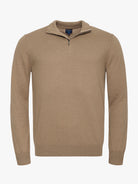 BEIGE THIN PULLOVER LONG SLEEVE REGULAR FIT MR. BLUE