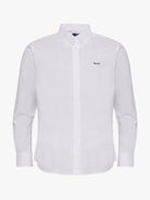 CAMISA ALGODÓN BLANCA MANGA LARGA REGULAR FIT MR. AZUL