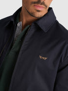 CHAQUETA AZUL MANGA LARGA REGULAR FIT MR. AZUL