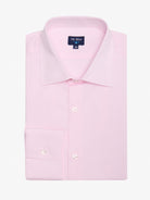 CAMISA MANGA LARGA DE ALGODÓN ROSA CLASSIC FIT MR. AZUL