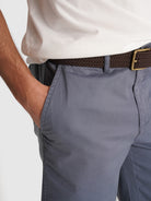 TWILL BLUE BERMUDA REGULAR FIT MR. BLUE