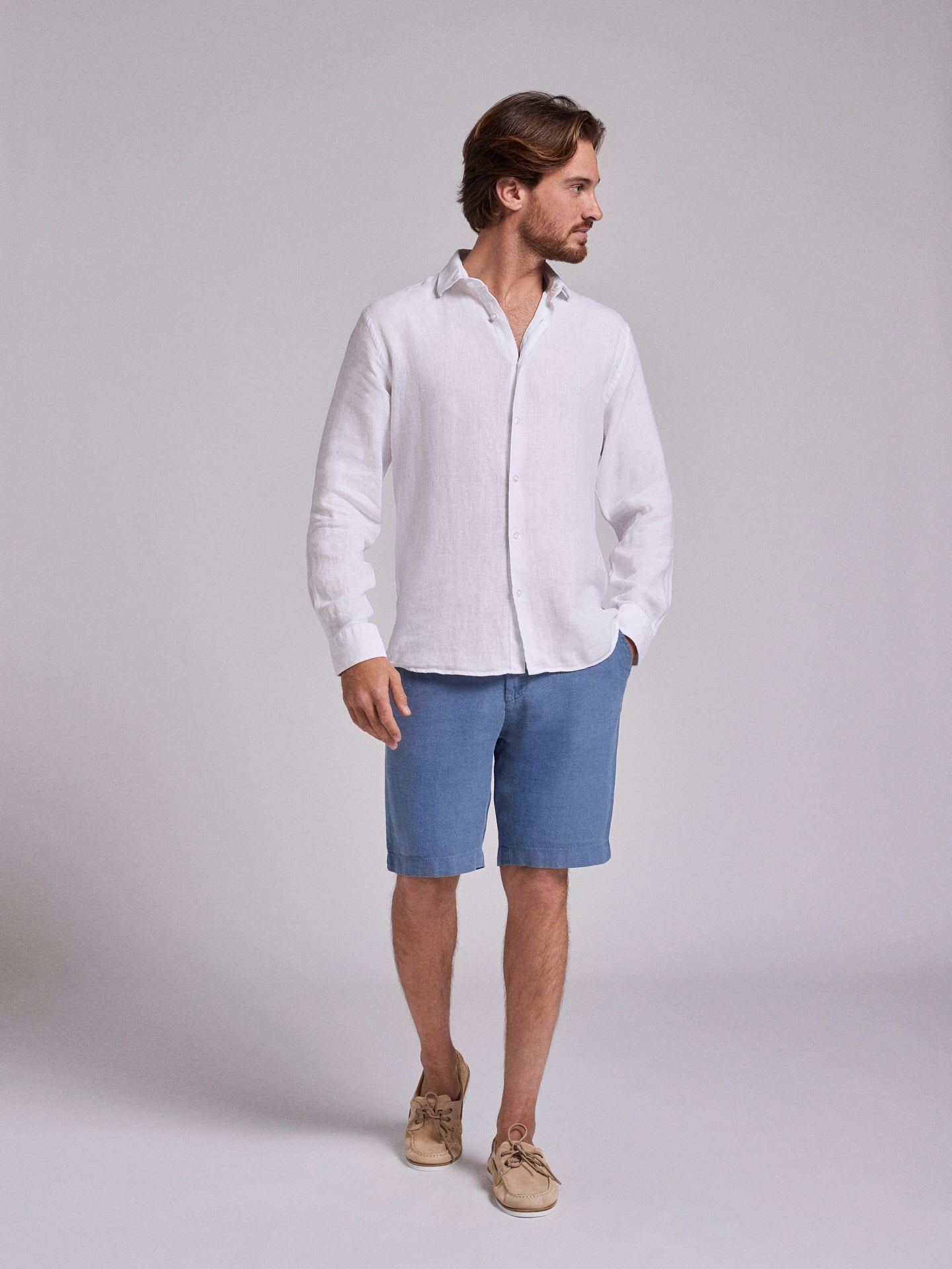 CAMISA BLANCA MANGA LARGA SASTRERÍA MARK BELLUCCI