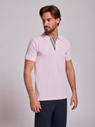 PINK SHORT SLEEVE POLO REGULAR FIT MR. BLUE