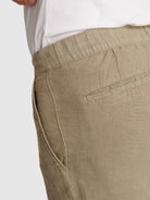 REGULAR FIT GREEN BERMUDA MARK BELLUCCI