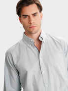 CAMISA MR VERDE REGULAR FIT. AZUL