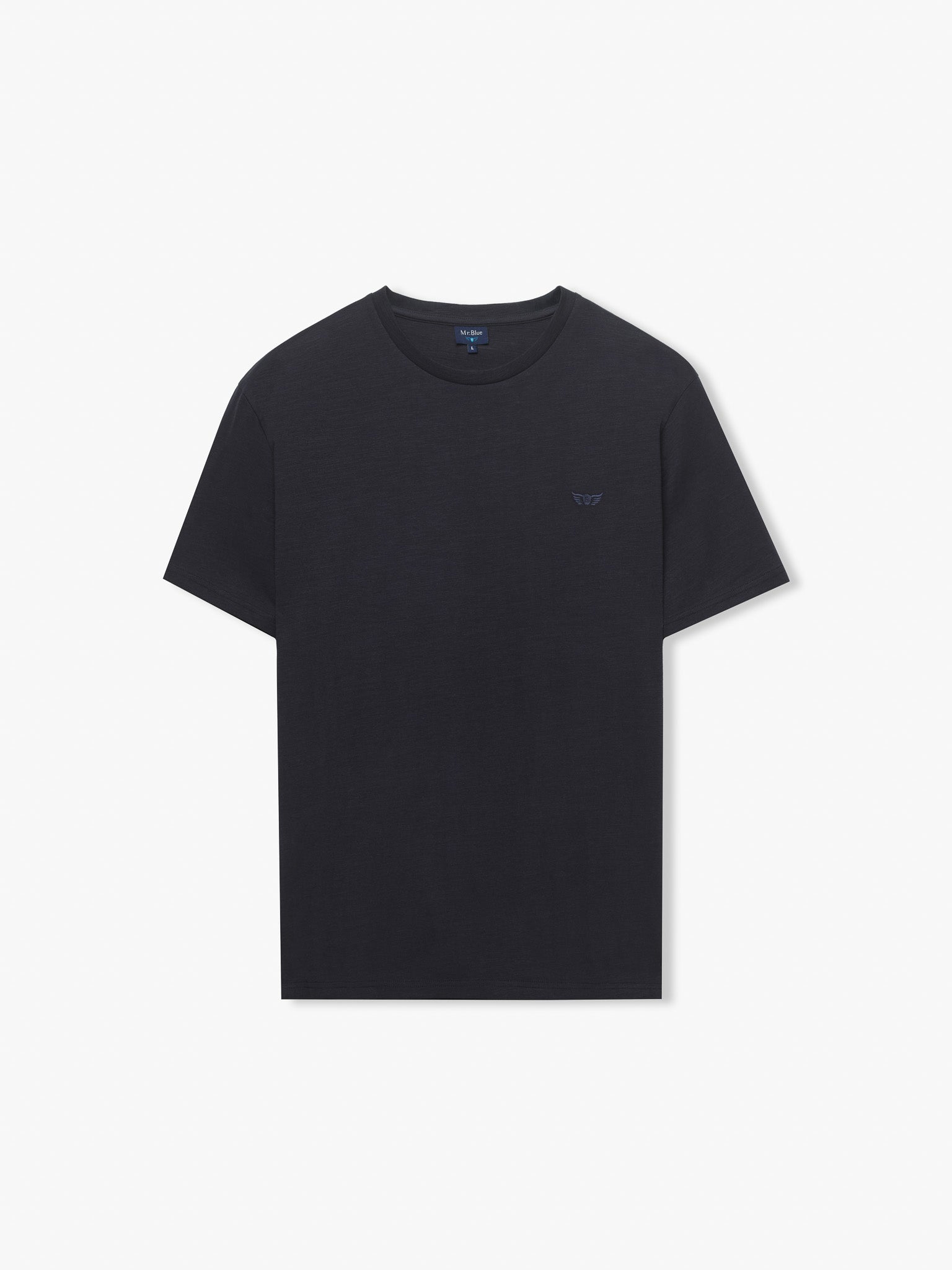 BLUE T-SHIRT SHORT SLEEVE REGULAR FIT MR. BLUE
