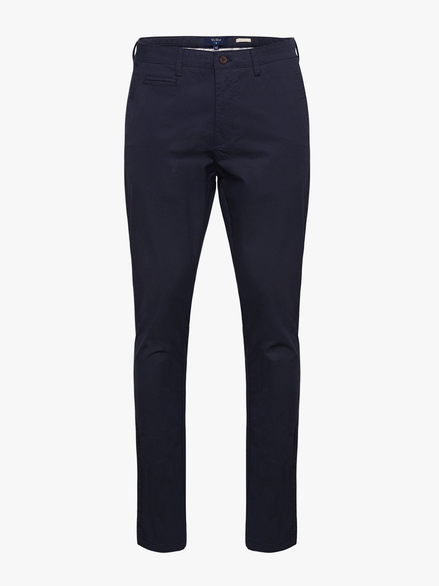 BLUE SLIM FIT TROUSERS MR. BLUE