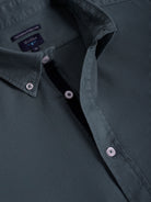 GREEN REGULAR FIT MR SHIRT. BLUE