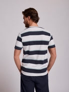 CAMISETA ALGODÓN AZUL MANGA CORTA REGULAR FIT MR. AZUL