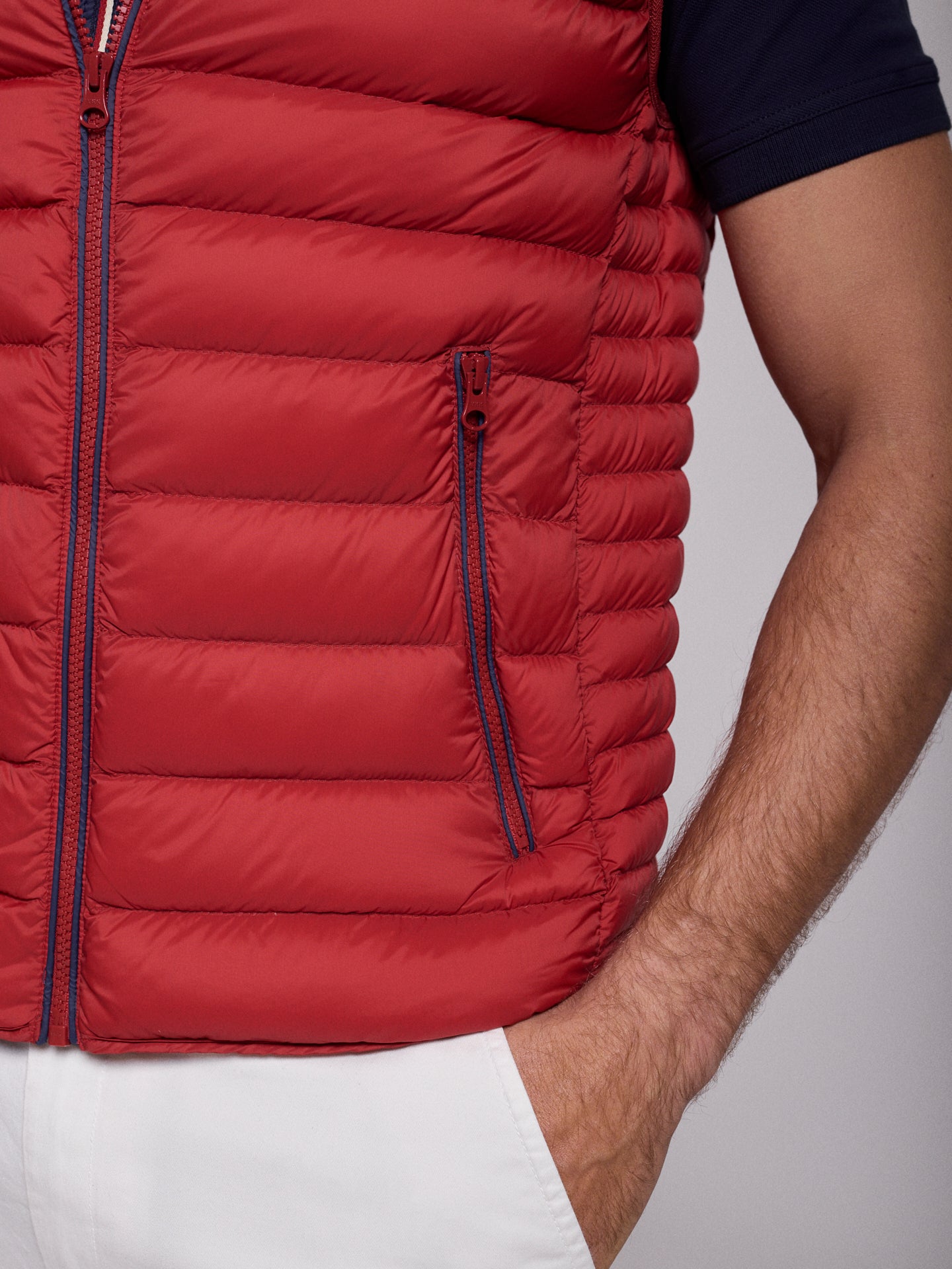 Blusão Vermelho Regular Fit Mr. Blue