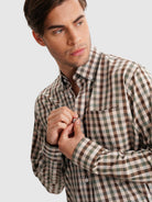 CAMISA MR VERDE REGULAR FIT. AZUL