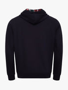 SUDADERA REGULAR FIT AZUL CON CAPUCHA MR. AZUL