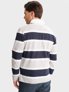 RUGBIE CINZENTO MANGA COMPRIDA REGULAR FIT MR. BLUE