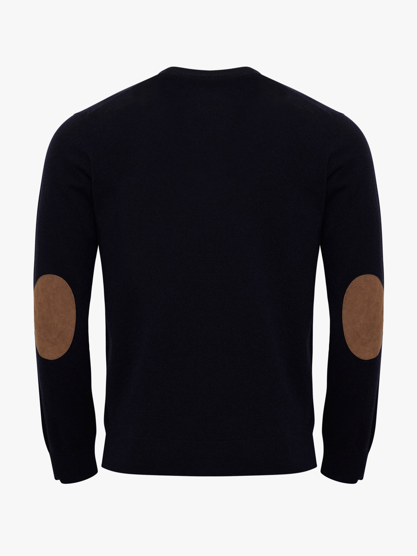 BLUE THIN PULLOVER WITH REGULAR FIT MR ELBOW PADS. BLUE
