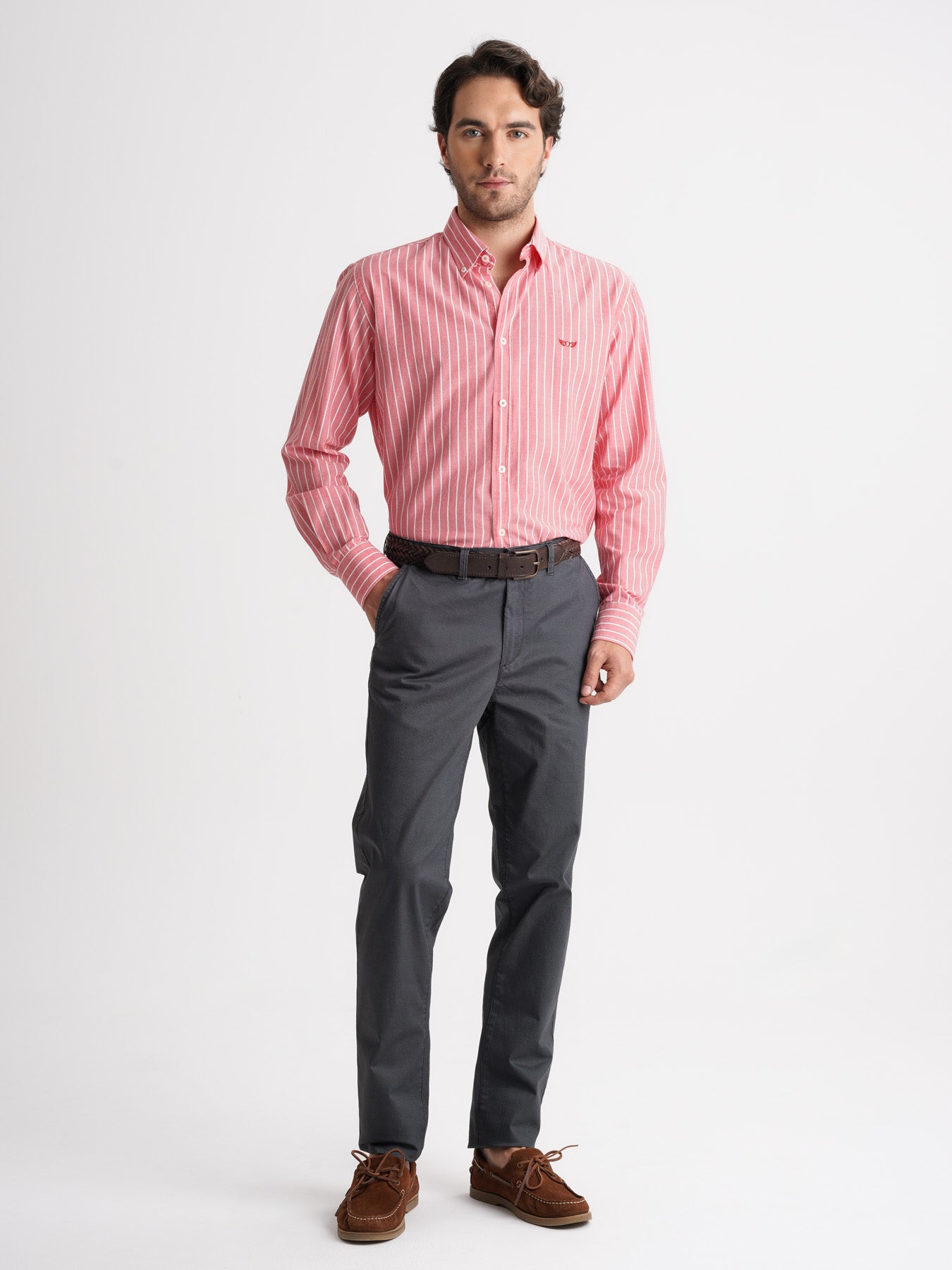 Calças Chinos Slim Fit Azuis Mr. Blue