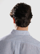 CAMISA MR AZUL MANGA LARGA REGULAR FIT. AZUL