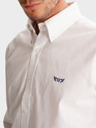 CAMISA BRANCA REGULAR FIT MR. BLUE