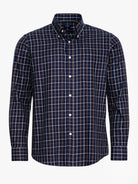BLUE REGULAR FIT MR SHIRT. BLUE
