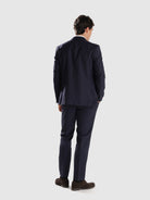 TRAJE AZUL MANGA LARGA REGULAR FIT MR. AZUL