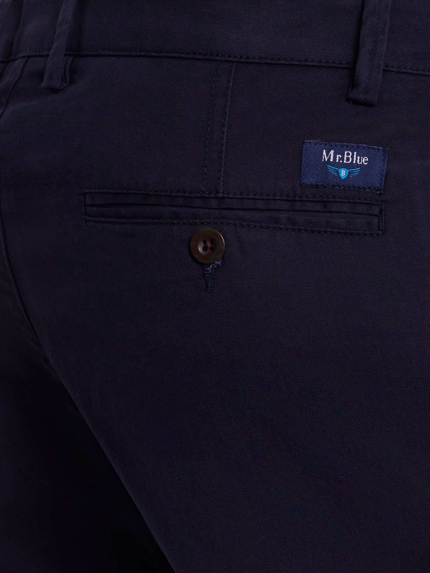 ALGODÓN AZUL SLIM FIT MR. AZUL