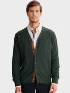 JERSEY FINO VERDE MANGA LARGA AJUSTE REGULAR MR. AZUL