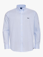 BLUE REGULAR FIT MR SHIRT. BLUE