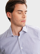 CAMISA AZUL SLIM FIT MR. BLUE