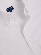 CAMISA ALGODÓN BLANCA MANGA LARGA REGULAR FIT MR. AZUL