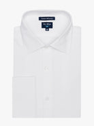 Camisa Algodão Branca Manga Comprida Classic Fit Mr. Blue