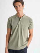 Polo Regular Fit Piquet Verde Mr. Blue