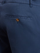 BLUE REGULAR FIT TROUSERS MARK BELLUCCI