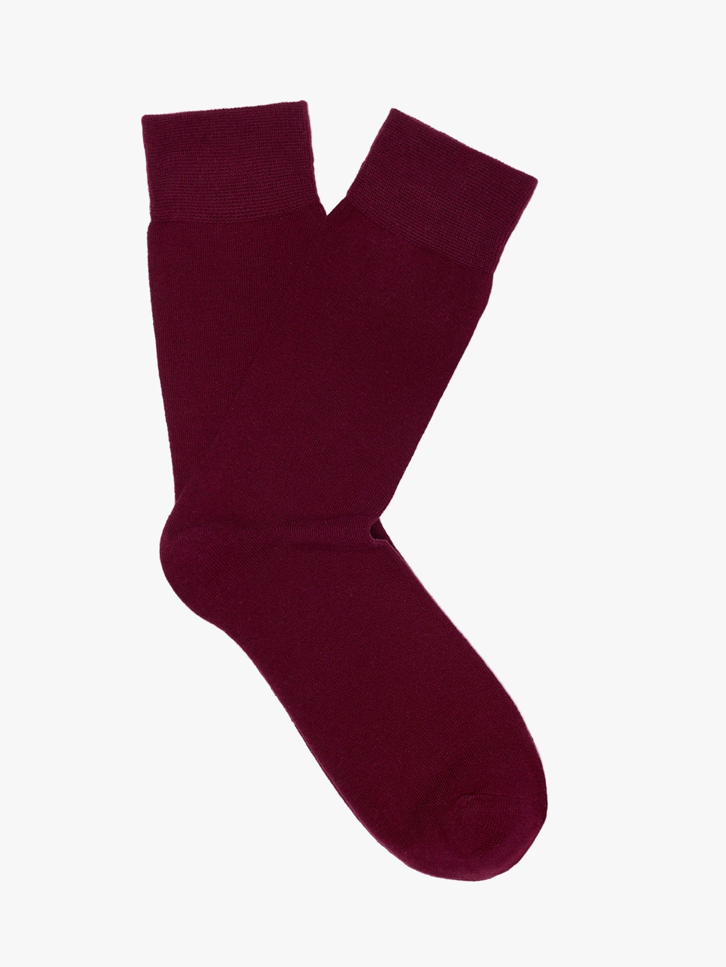 REGULAR FIT BORDEAUX COTTON SOCKS MR. BLUE